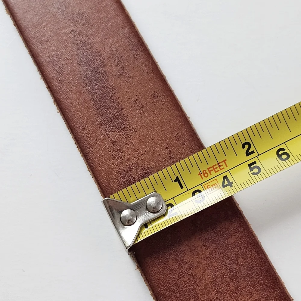 Polo Ralph Lauren Italian Saddle Genuine Leather Brown Belt Men’s Medium 75/30